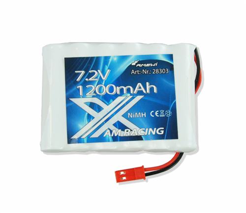 Accu NIMH 7.2V 1200mAh prise BEC JST