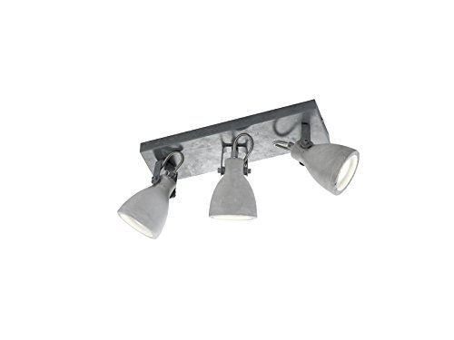 Trio leuchten 802500378 poutres, gris, 10 x 35 x 18 cm