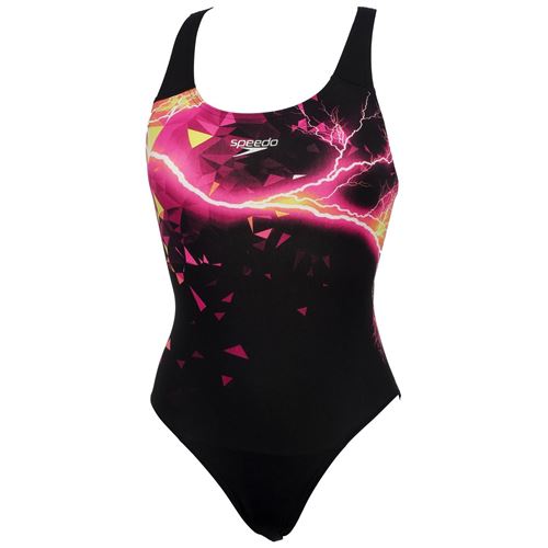 Maillot de bain 1 pièce Speedo Groov glow noir 1p Noir taille : 44 réf : 83617