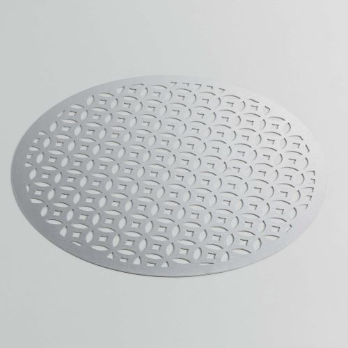 Set de table (0) 38 cm pvc ajoure lofty Argent