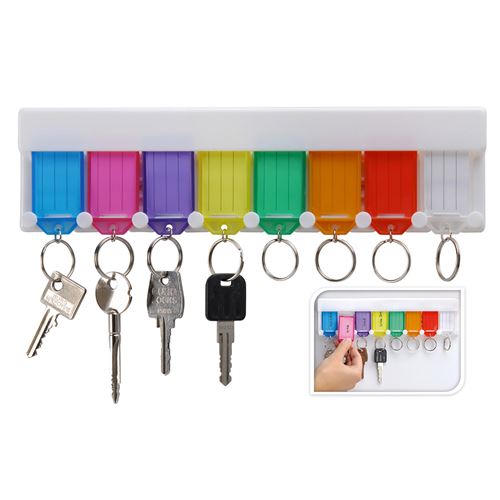 Porte-clés avec porte-clés, 8pcs.