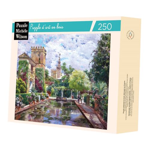 Puzzle bois 250 pièces RODRIGUEZ LE BASSIN DE L'ALCAZAR PMW Multicolore