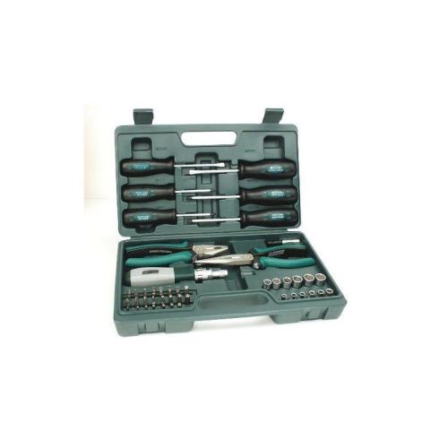 Brüder Mannesmann Mannesmann Jeu D'embouts Et Douilles M29110 - 45 Pieces