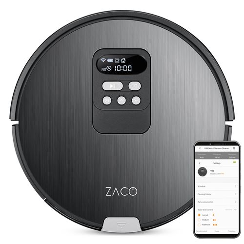 Zaco Robotstofzuiger 22 W Grijs