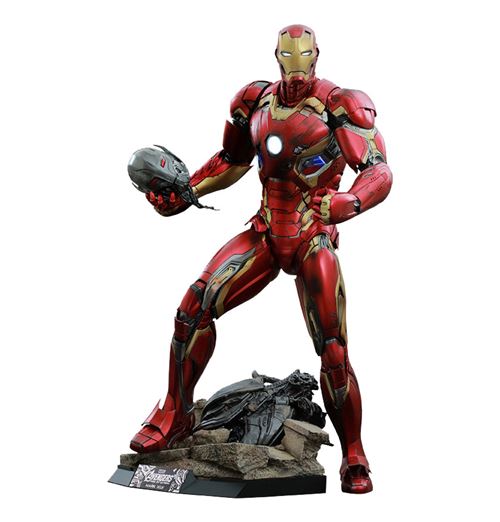 Figurine Hot Toys QS006 - Marvel Comics - Avengers : Age Of Ultron - Iron Man Mark 45 Deluxe Version