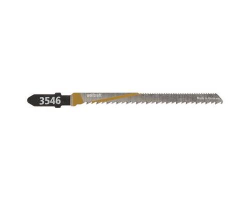 Wolfcraft 3546000 Lames SS HCS 75 mm Lot de 2