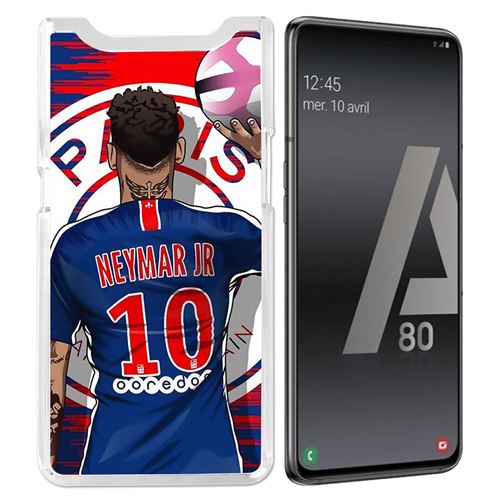 Coque pour Samsung Galaxy A80 / A90 -  Neymar Psg Cartoon