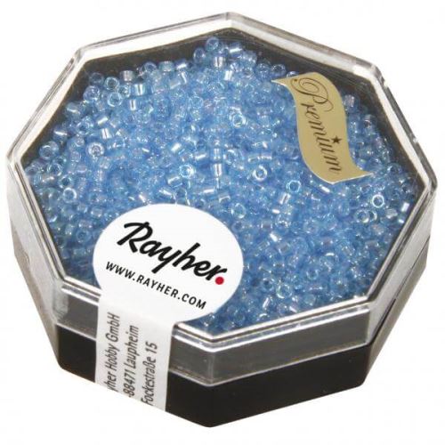 Perles Miyuki - 11/0 - Aigue marine