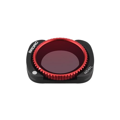 Filtre d'objectif ND4-PL Verre optique Pour DJI OSMO POCKET 2-rouge