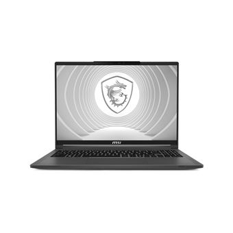MSI CreatorPro 16 AI Studio A1VKG-096FR - Intel Core Ultra 9 - 185H / jusqu'à 5.1 GHz - Win 11 Pro - RTX 3000 Ada - 64 Go RAM - 2 To SSD NVMe - 16" 3840 x 2400 (UHD+) @ 120 Hz - 2.5 Gigabit Ethernet - Wi-Fi 7, Bluetooth - gris lunaire - 1