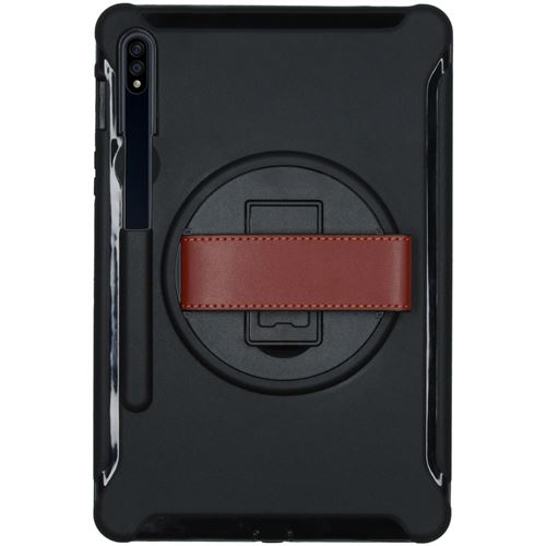Coque Defender avec sangle pour Samsung Galaxy Tab S7 Noir Générique