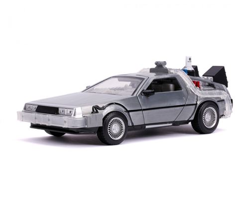 Non Communiqué Jada Toys Time Machine Back To The Future 2 Modèle Radiocommandé Voiture Moteur Électrique 1:24