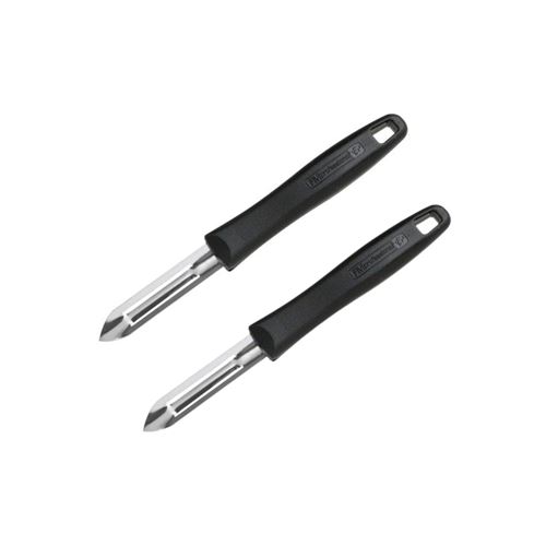 Non Communiqué Gris Lot De 2 Couteaux Éplucheurs Économes 18,5 Cm Fm Professional
