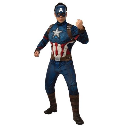 Déguisement Captain America Avengers Endgame Adulte L Bleu I-700734std L - Coloris : BleuI-700734STD