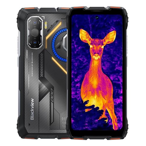 BLACKVIEW Smartphone Rock 3 4G - Octa-core 6.78"" 32Go+256Go,10000 mAh Orange