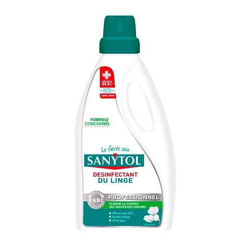 Non Communiqué Désinfectant Linge Professionnel - Flacon De 2 Litres - Sanytol