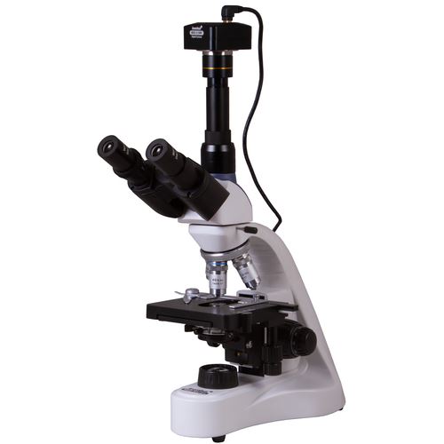 Microscope num&eacute;rique trinoculaire Levenhuk Med D10T