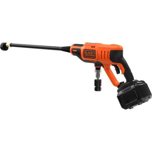 Idropulitrice A Batteria 24 Bar Con Batteria Al Litio 18v 2ah Black+decker Bcpc18d1-qw