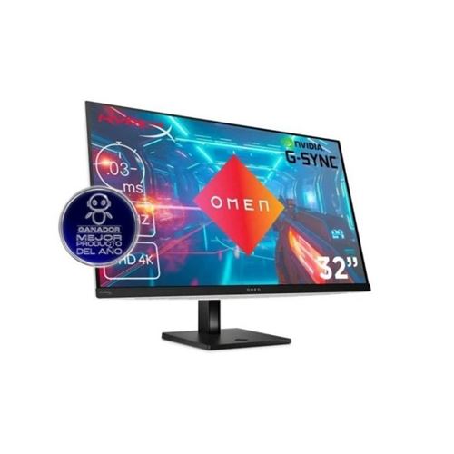 HP OMEN Transcend 31.5" QD-OLED UltraHD 4K 240Hz 0.03ms USB-C 140W FreeSync Premium Pro Blanco