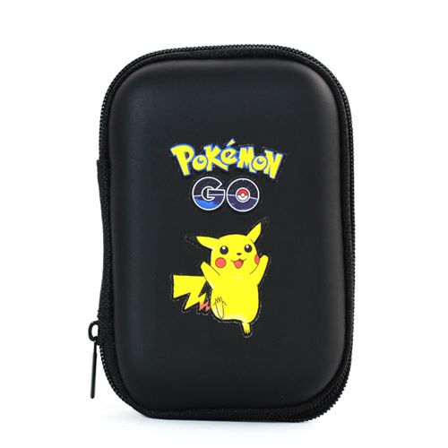 Boîte de rangement pour 50 cartes de jeu Pokémon Noir