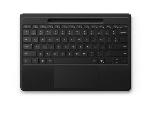 Microsoft Surface Pro Flex Keyboard - Clavier - avec pavé tactile, accéléromètre, plateau de rangement et de chargement du Surface Slim Pen 2 - rétroéclairé - sans fil - Bluetooth LE - AZERTY - Français - noir