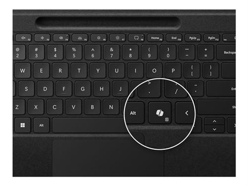 Clavier Microsoft pour Surface Pro avec stylet Slim (2e édition