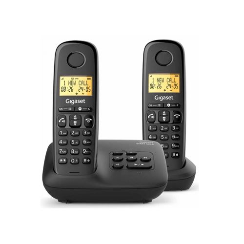 Gigaset Basic 100A Duo (Noir)