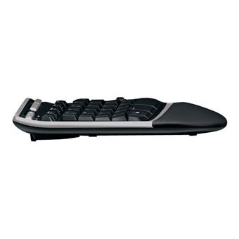Ensemble clavier et souris sans fil - AZERTY - Label Emmaus