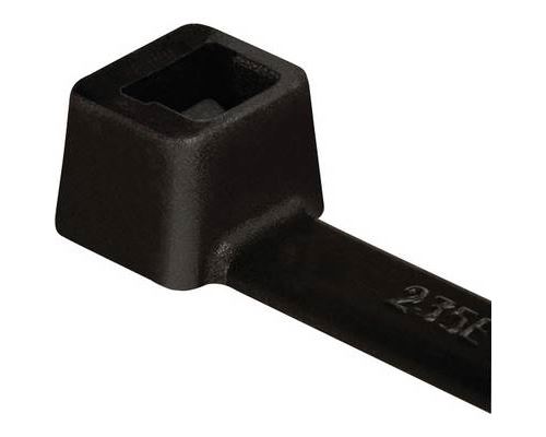 HellermannTyton 111-15660 T150M-W-BK-Q1 Black 8.9mm x 530mm (Pack 25)