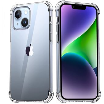 Pack Moxie 1 Housse TPU transparente + 1 verre trempé 2.5D Apple iPhone 15  Plus