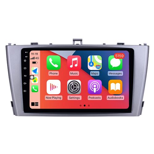 Autoradio Multimédia RoverOne CarPlay Android Auto GPS pour Toyota Avensis 2009 - 2013