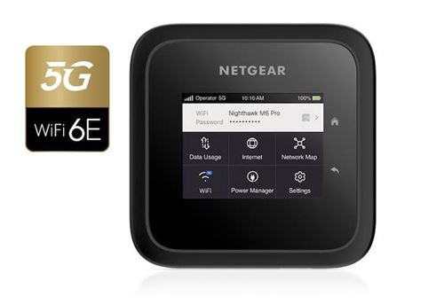 NETGEAR M6 Pro 5G & WiFi 6E mobiler Router, bis zu 4 Gbit/s
