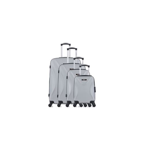 Groupon Set De 4 Valises Garibaldi De Blue Star : Argent - Image 2