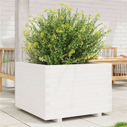 Vidaxl Blanc Jardinière - Image 2