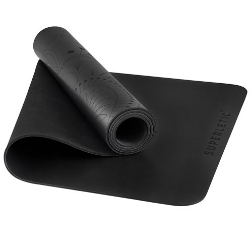 Tapis de yoga et de fitness antidérapant 4MM EVA épais durable Jaune -  Accessoire fitness yoga et pilates à la Fnac