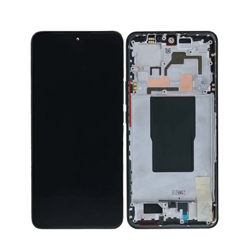Ecran LCD et Vitre Tactile Premium avec Châssis Noir pour Xiaomi 12T
