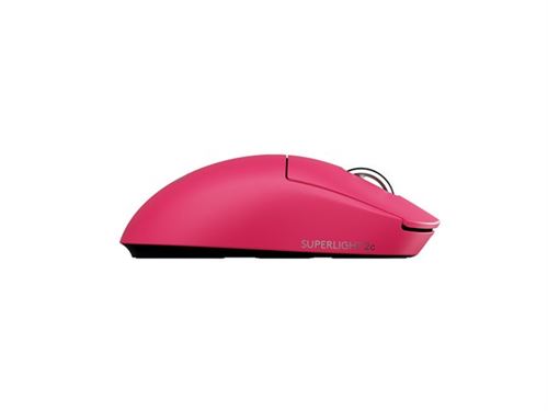LOGITECH G PRO X SUPERLIGHT 2C - Souris - 5 boutons - sans fil, filaire - 2.4 GHz, USB - rose