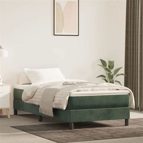 Vidaxl - Matelas à ressorts ensachés pour enfants 80x160 cm velours