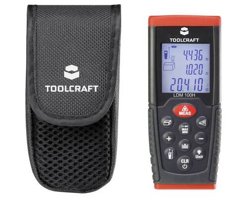 Toolcraft Télémètre Laser Ldm100h Plage De Mesure (Max.) (Détails) 100 M - Image 2