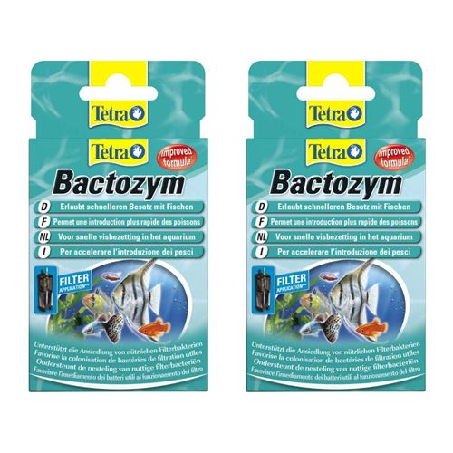 Comparer les prix de Tetra - Gélules accélérateur biologique Tetra Bactozym (Lot de 2)