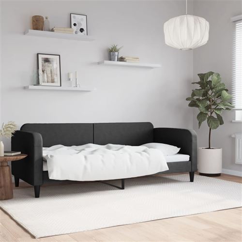 VIDAXL - Canapé-lit - 80x200 cm - Noir - Image 2
