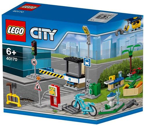 LEGO® City 40170 Ensemble d'accessoires Construis ma ville LEGO City