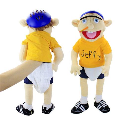 Peluche Jeffy Puppet Jeffy jouet marionnette neuf 38 cm