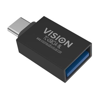 Vision Professional - Adaptateur USB - 24 pin USB-C (M) pour USB type A (F) - USB 3.0 - noir - 1