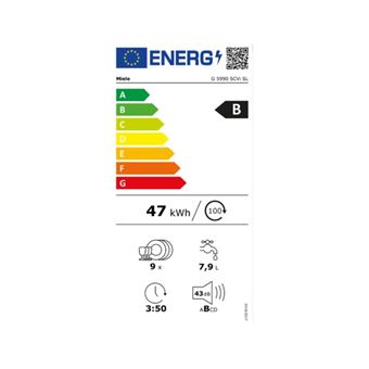 MIELE Lave vaisselle tout integrable 45 cm G 5990 SCVi SL, 9 couverts, 8 programmes, 43 db