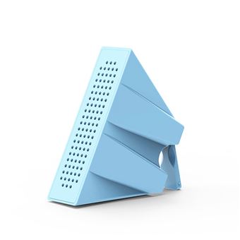 Support de smartphone avec amplificateur de son - bleu - 1
