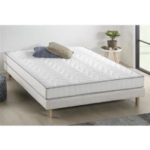 DEKODREAM Ensemble Matelas + Sommier 160x200cm -16 cm - UNELMA