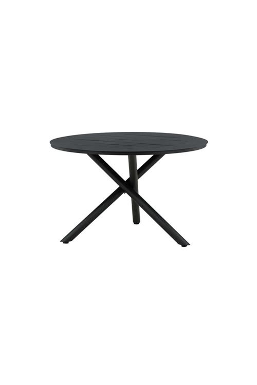 Paris Prix Noir Table De Jardin Ronde - Image 2