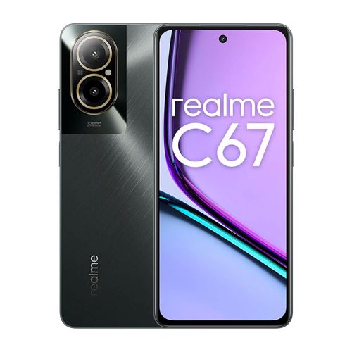 Realme C67 4G 6 Go/128 Go Noir (Black Rock) Double SIM RMX3890