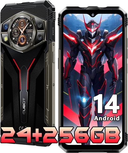 4G Smartphone CUBOT KINGKONG AX 6.58” 256 GO-NOIR